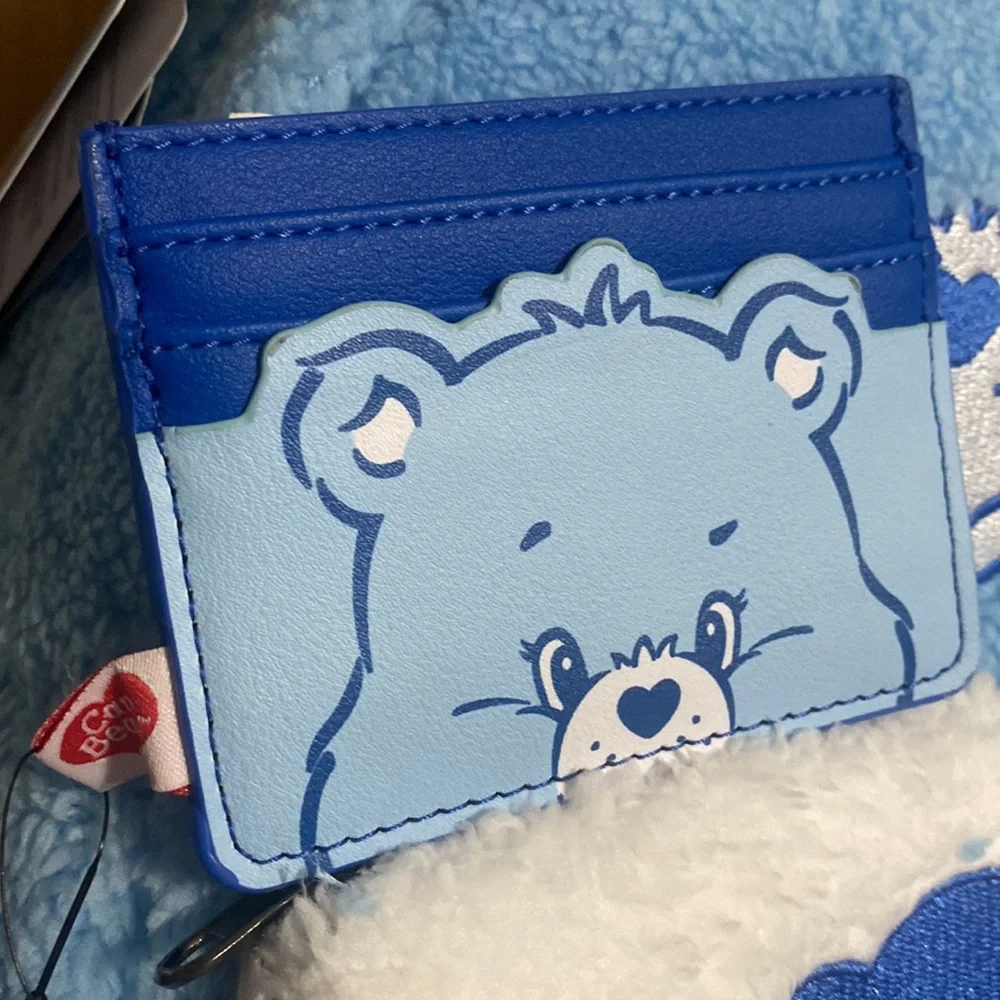 Grumpy🐻Loungefly Mini🎒bag+ID holder+ New-Grumpy☕️ long sleeved T-shirt 2XL